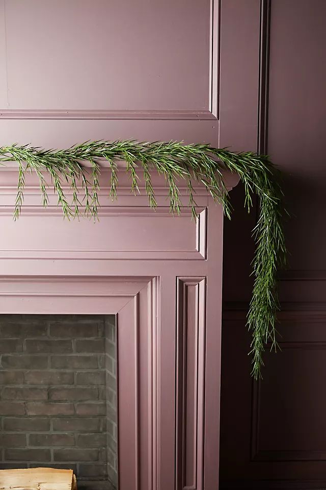 Faux Rosemary Garland | Anthropologie (US)