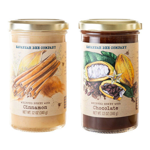 Savannah Bee Cinnamon and Chocolate Whipped Honey Gift Set by World Market | World Market