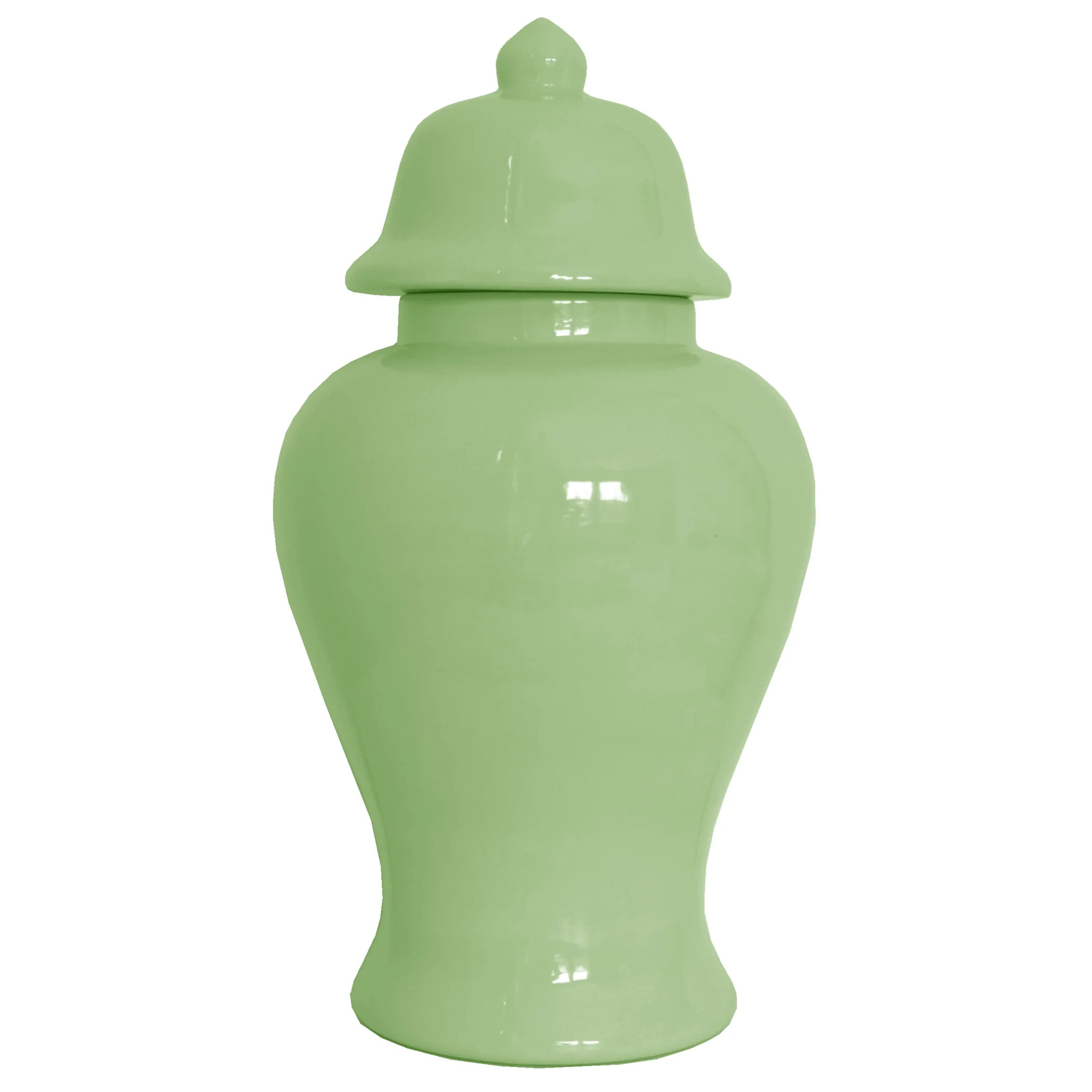 Cabbage Patch Green Ginger Jars | Lo Home by Lauren Haskell Designs