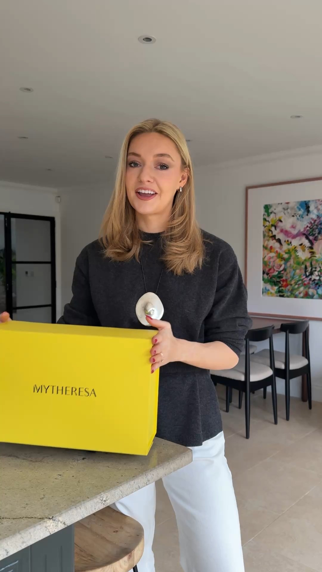 Ad. The best delivery from @mytheresa 