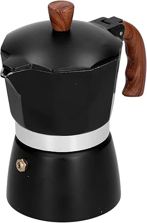 Moka Pot Aluminum Alloy Espresso Maker Italian Style Classic Coffee Brewer Retro Black Coffee Per... | Amazon (US)