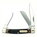 Old Timer 34OT Middleman 5.7in S.S. Traditional Folding Knife with 2.4in Clip Point Blade and Sawcut | Amazon (US)