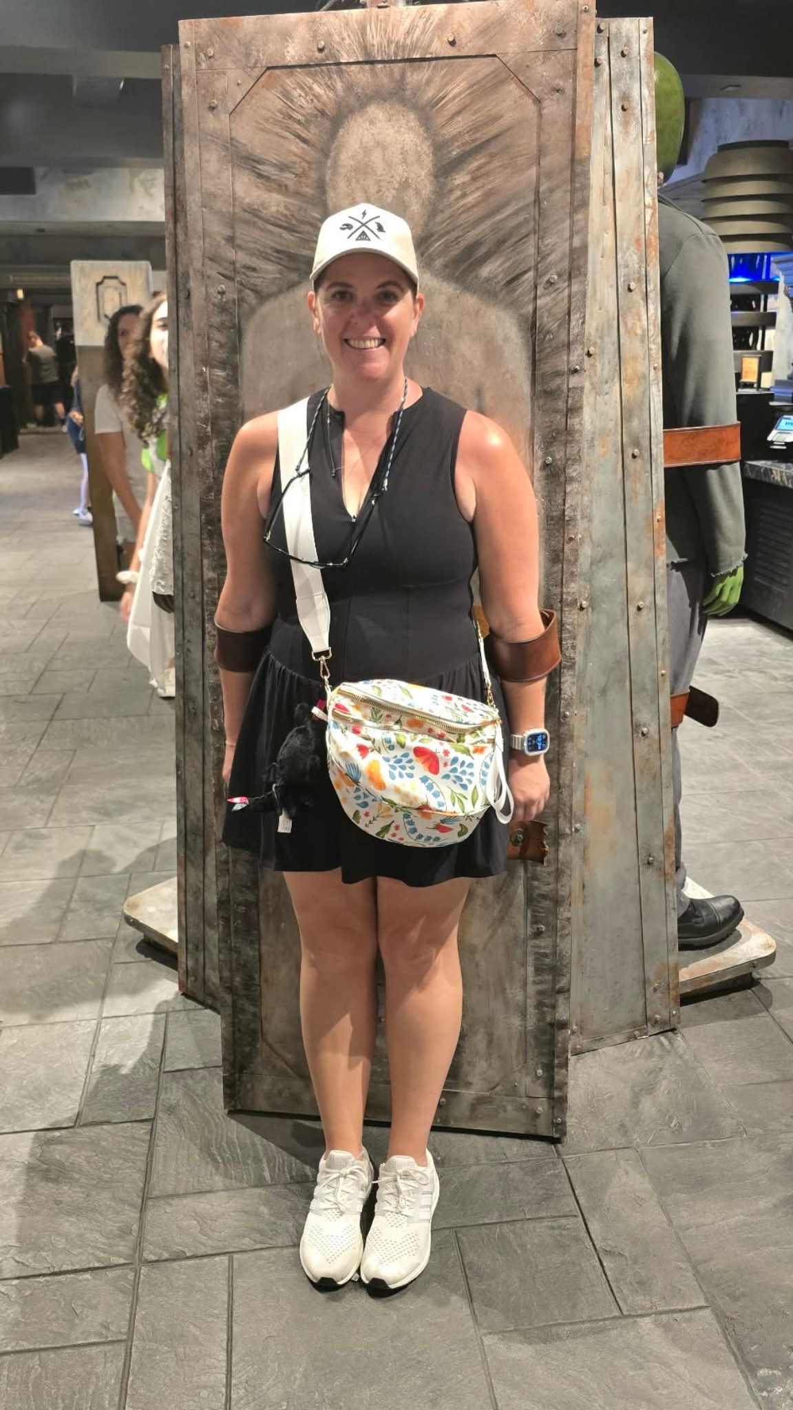 A black active dress is perfect for the time I spent in Dark Universe! It has a functional zip in the front, which makes it easy to use the restroom! The dress runs TTS and also comes in a lot of color options  

#LTKMidsize #LTKSaleAlert #LTKActive