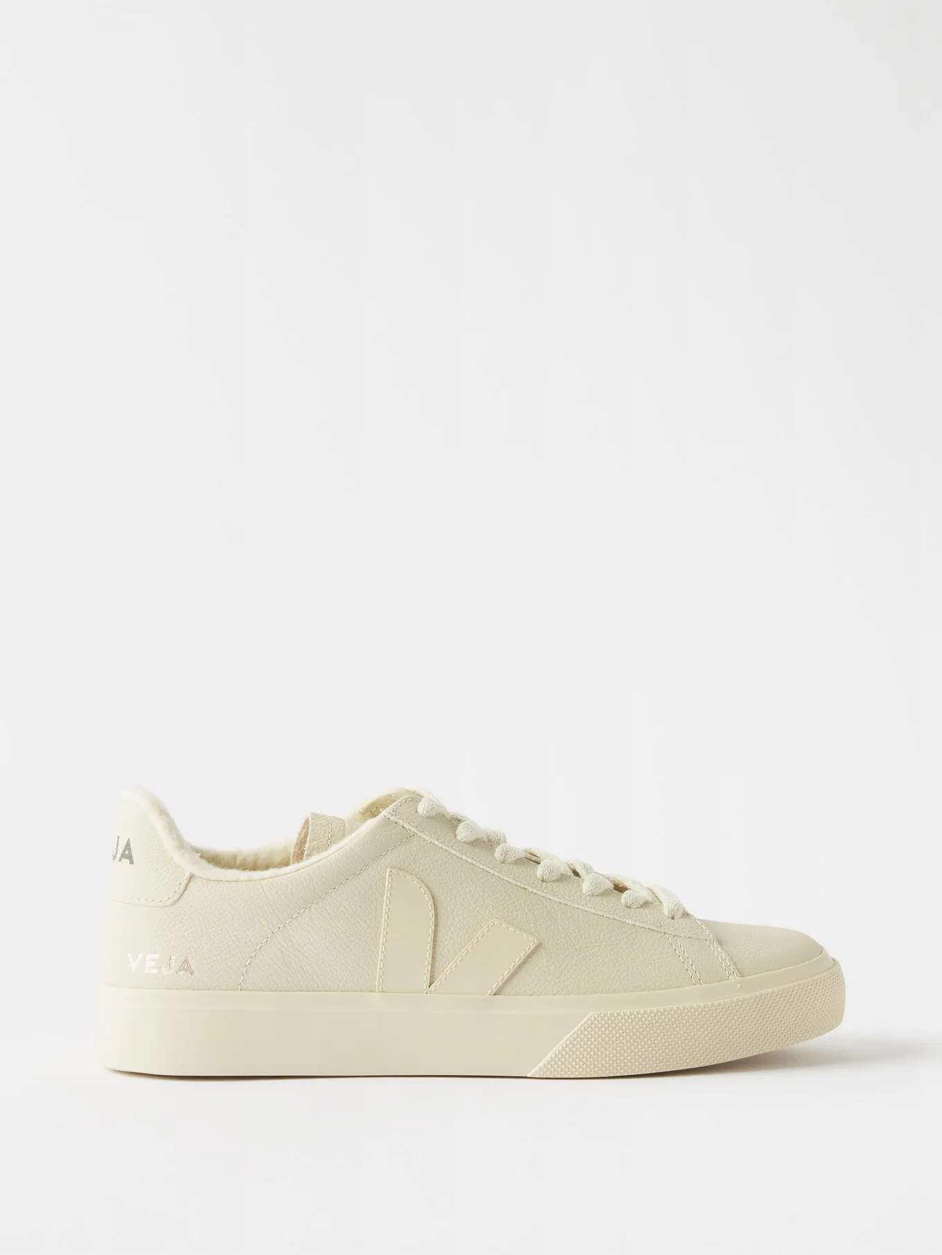 Campo V-logo leather trainers | Matches (UK)