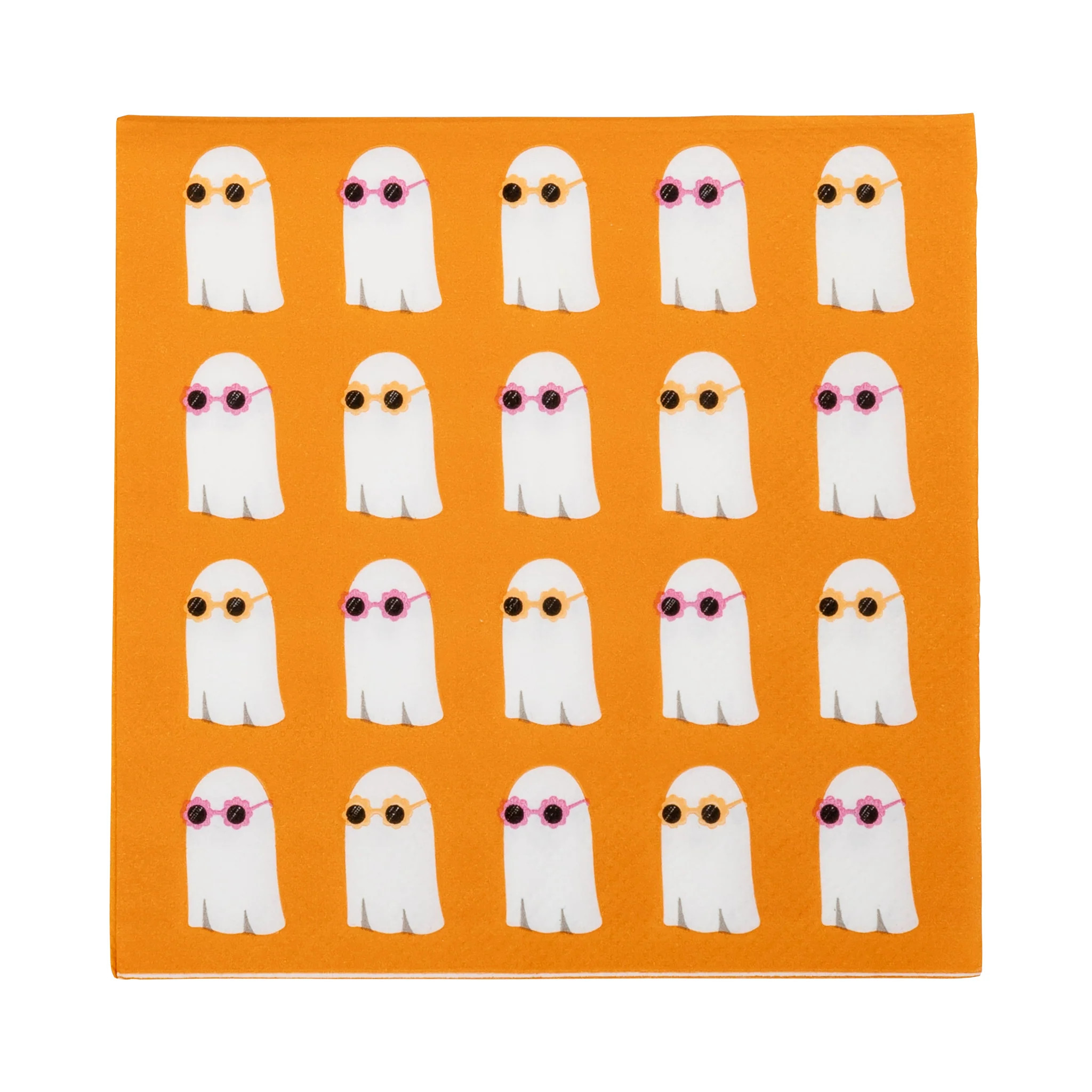 Cool Ghosts Paper Cocktail Napkin | My Mind's Eye