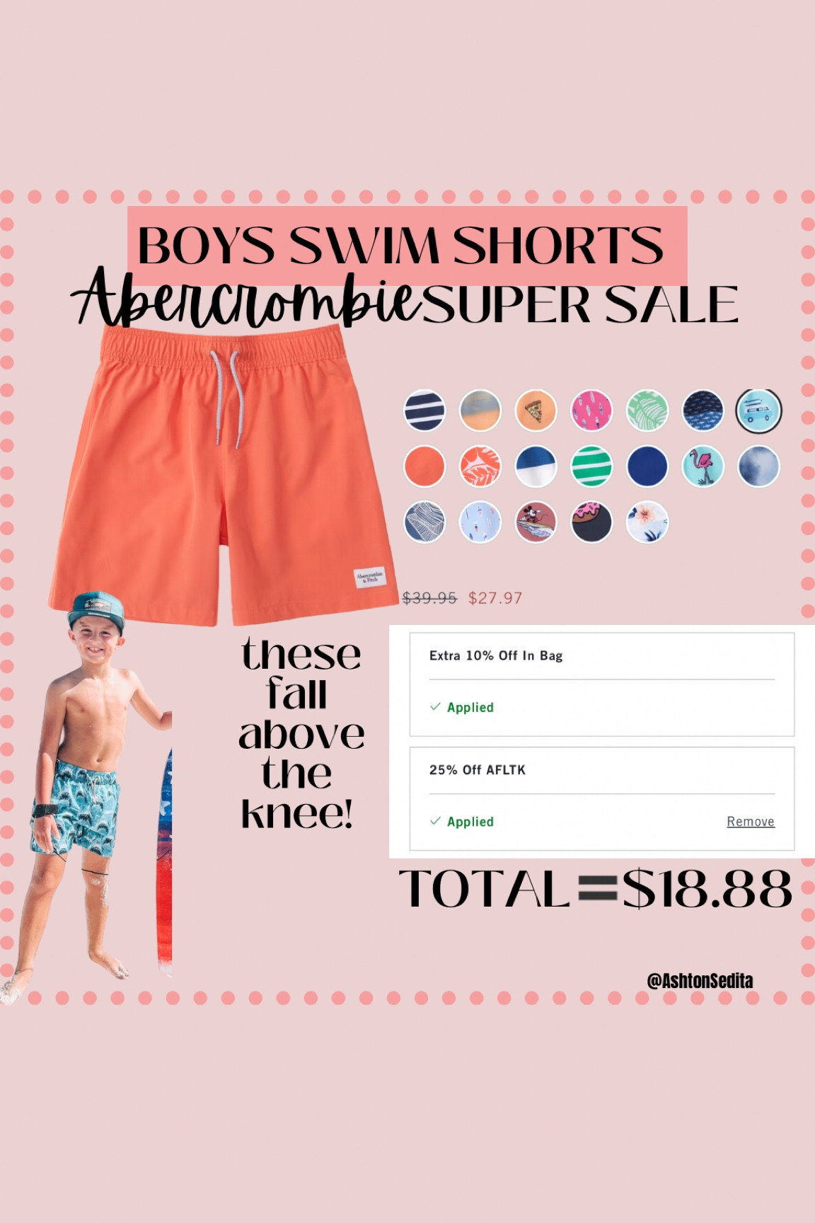 Don’t forget to use AFLTK for that additional 25% off!! Perfect for the Easter basket! #summer #boysfashion 

#LTKkids #LTKswim #LTKsalealert