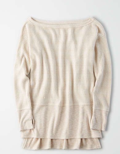 AE Soft Plush Long Sleeve T-Shirt | American Eagle Outfitters (US & CA)