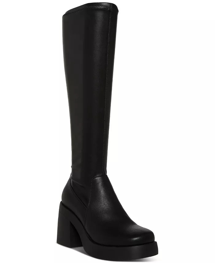 Madden Girl Lax Platform Tall Stretch Boots - Macy's | Macy's