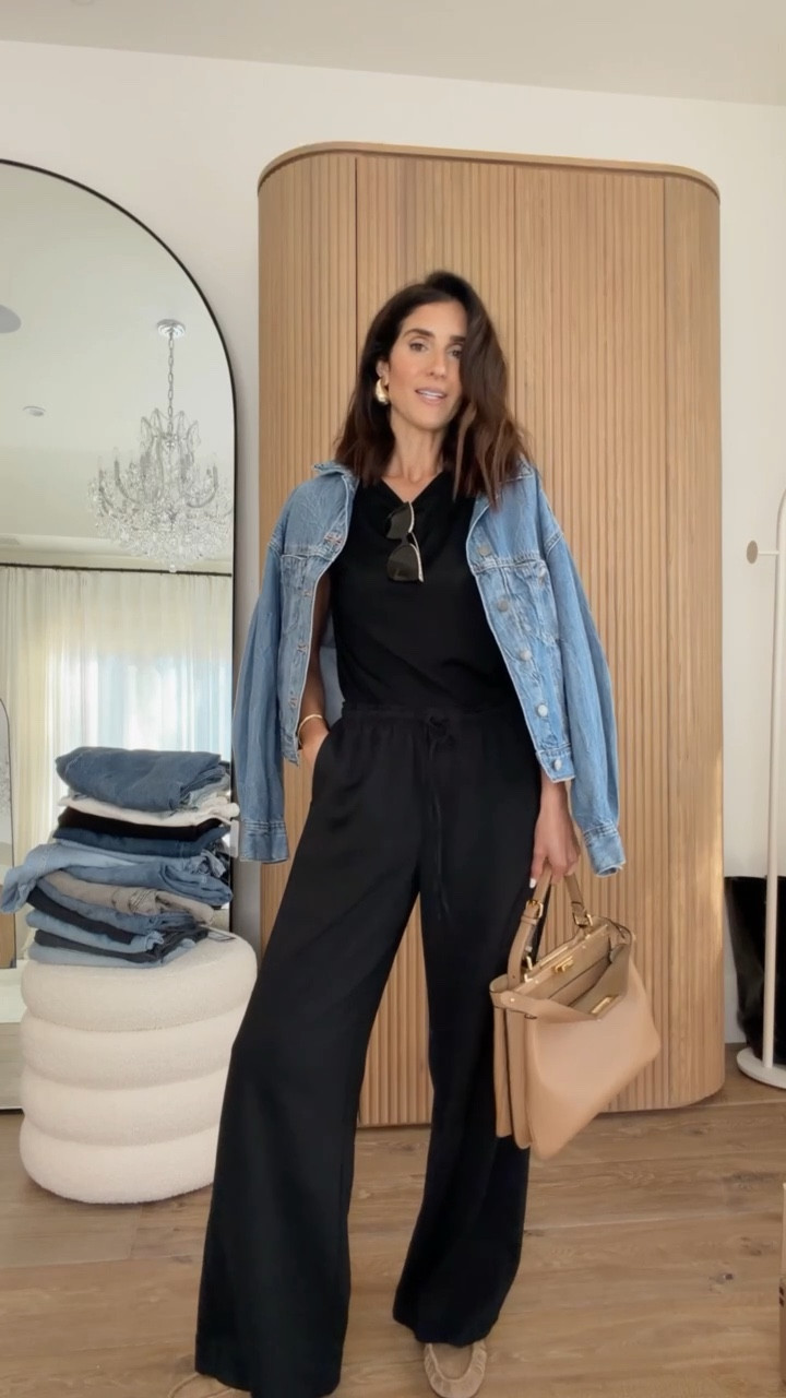 I want to share this super comfortable  outfit from @Target  ! I’m just shy of 5-7” wearing the size XS denim jacket and pants. #stylinbyaylin #monochromoutfit #springstyle

#LTKOver40 #LTKgrwm #LTKootd