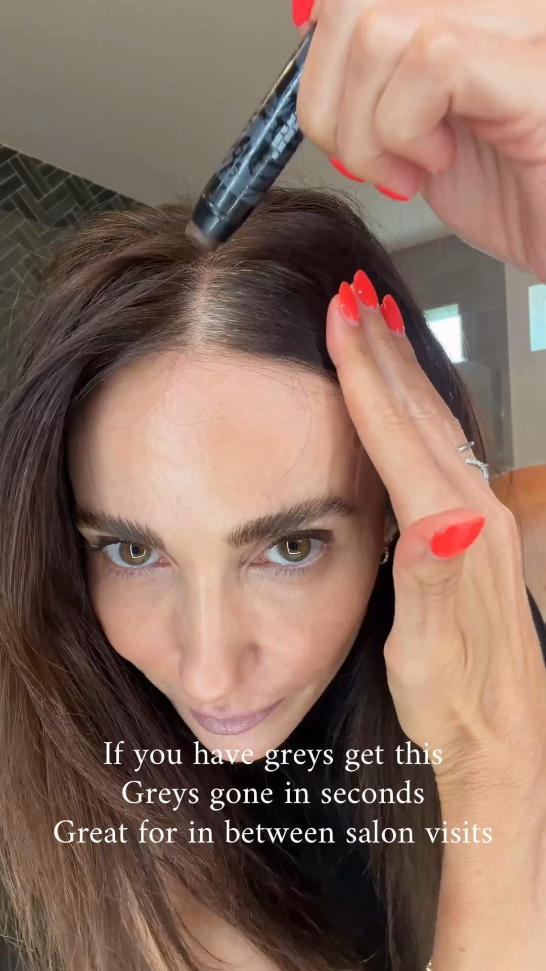 Bumble and bumble color stick for quick gray hair and root touch-ups with an easy mess-free design.


gray root cover, quick hair touchup, easy root touchup, root cover, gray coverage, hair touchup, color stick, beauty essential, hair color, beauty find

#LTKOver40 #LTKmorningroutine #LTKBeauty