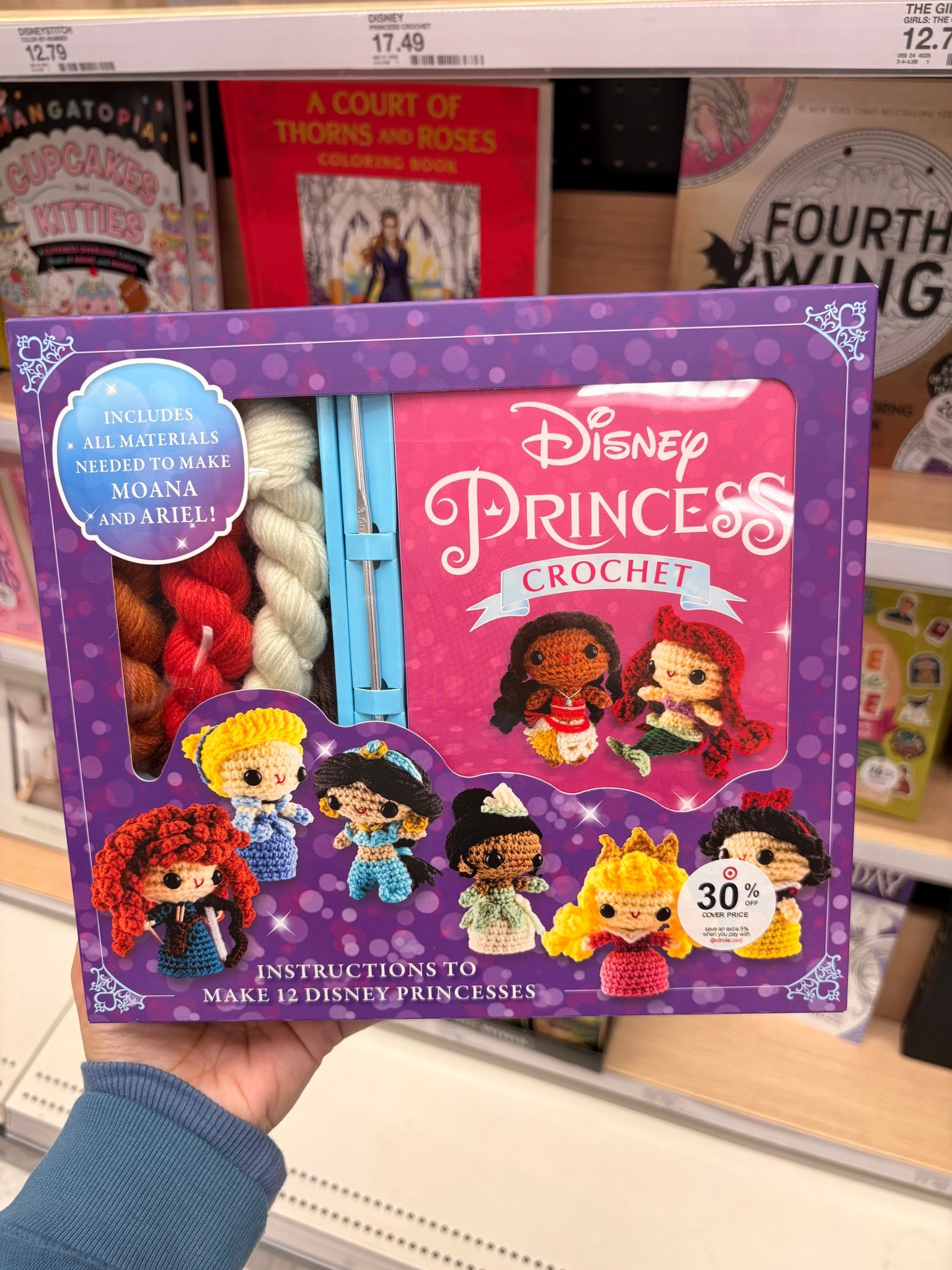 New at Target ✨🩷 🧶 Disney Princess Crochet set! 

#disney #disneyprincess #crochet #diy #targetfinds 

#LTKSeasonal