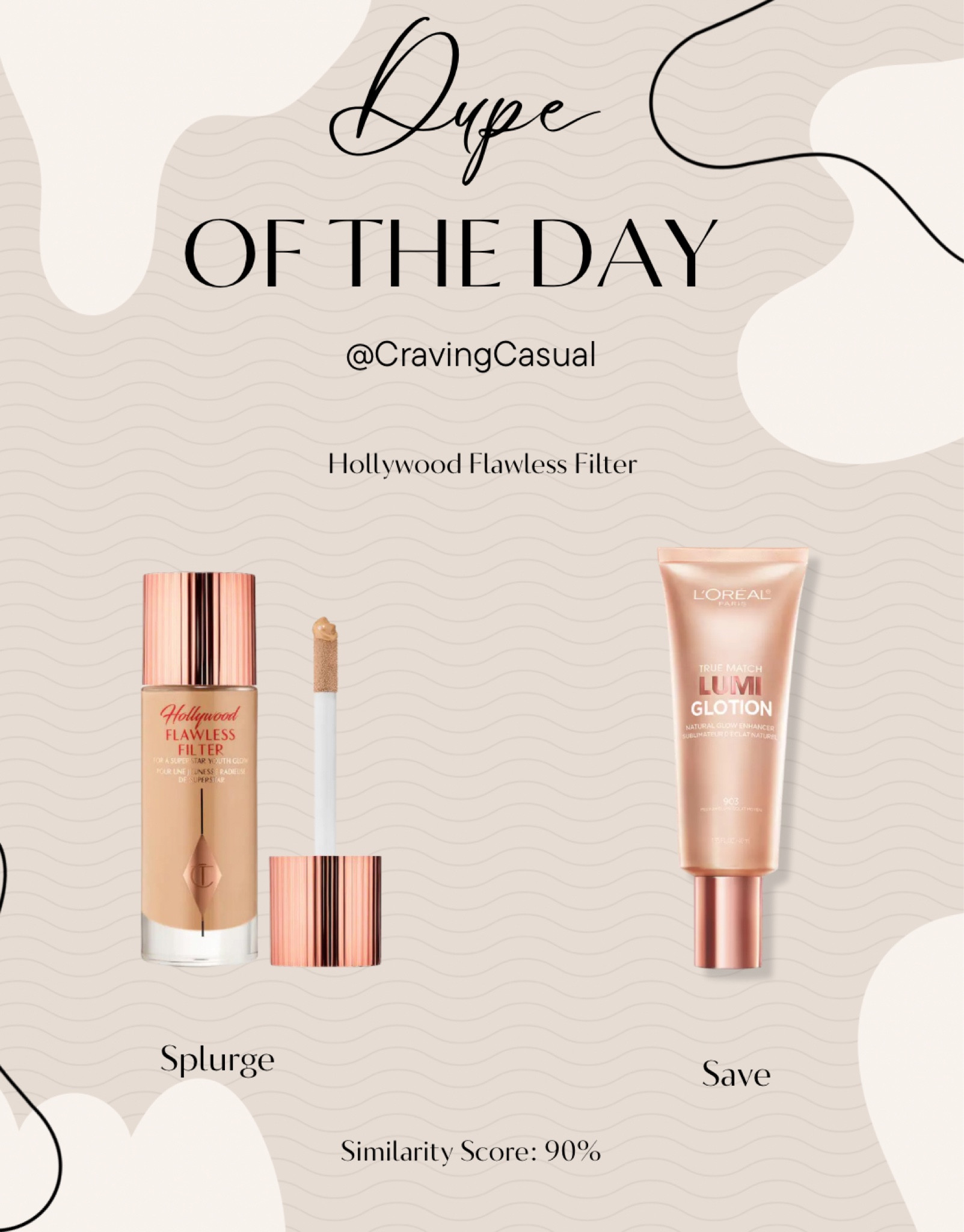 Dupe of the Day: Flawless Filter

#LTKFind #LTKbeauty #LTKunder50