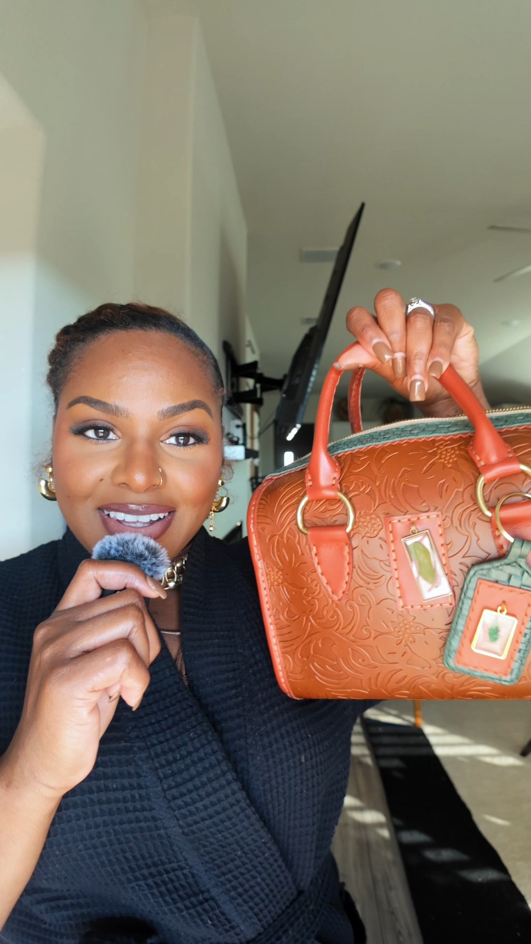 Yesterday was fun but let’s get back to our regular scheduled programming 💁🏾‍♀️

Oh how I’ve worn this bag so many times since I got it. I hope yall participated in the launch of @22ndelement new launch collection. I can’t thank you & your wife enough to have blessed me with this masterpiece. 

Now let’s get into the look :
Bag : @22ndelement 
Cardigan & Jorts : @oldnavy 
Corset top : @sheinofficial 
Boots : @schutz 
Watch : @bulova 
Earrings : @amazon 
Hat : @urbanoutfitters 
Necklace @zara 

#LTKootd #LTKGiftGuide #LTKgrwm