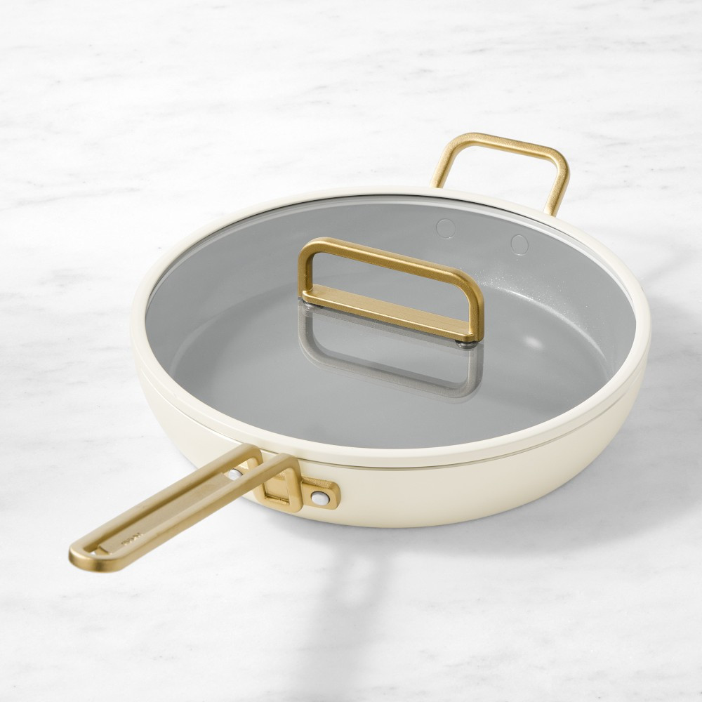 GreenPan™ Stanley Tucci™ Ceramic Nonstick Fry Pan with Lid, 12" | Williams-Sonoma