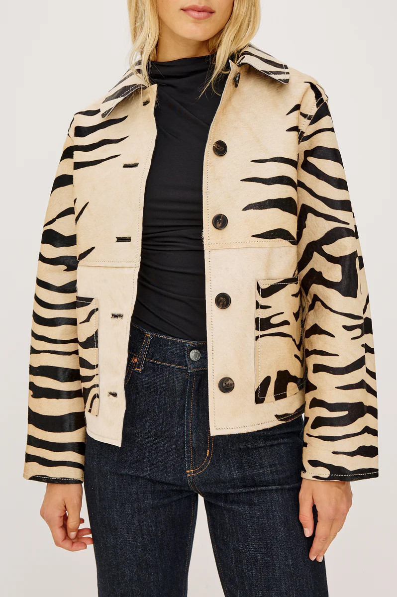 HAISLEY JACKET - ZEBRA | Rails