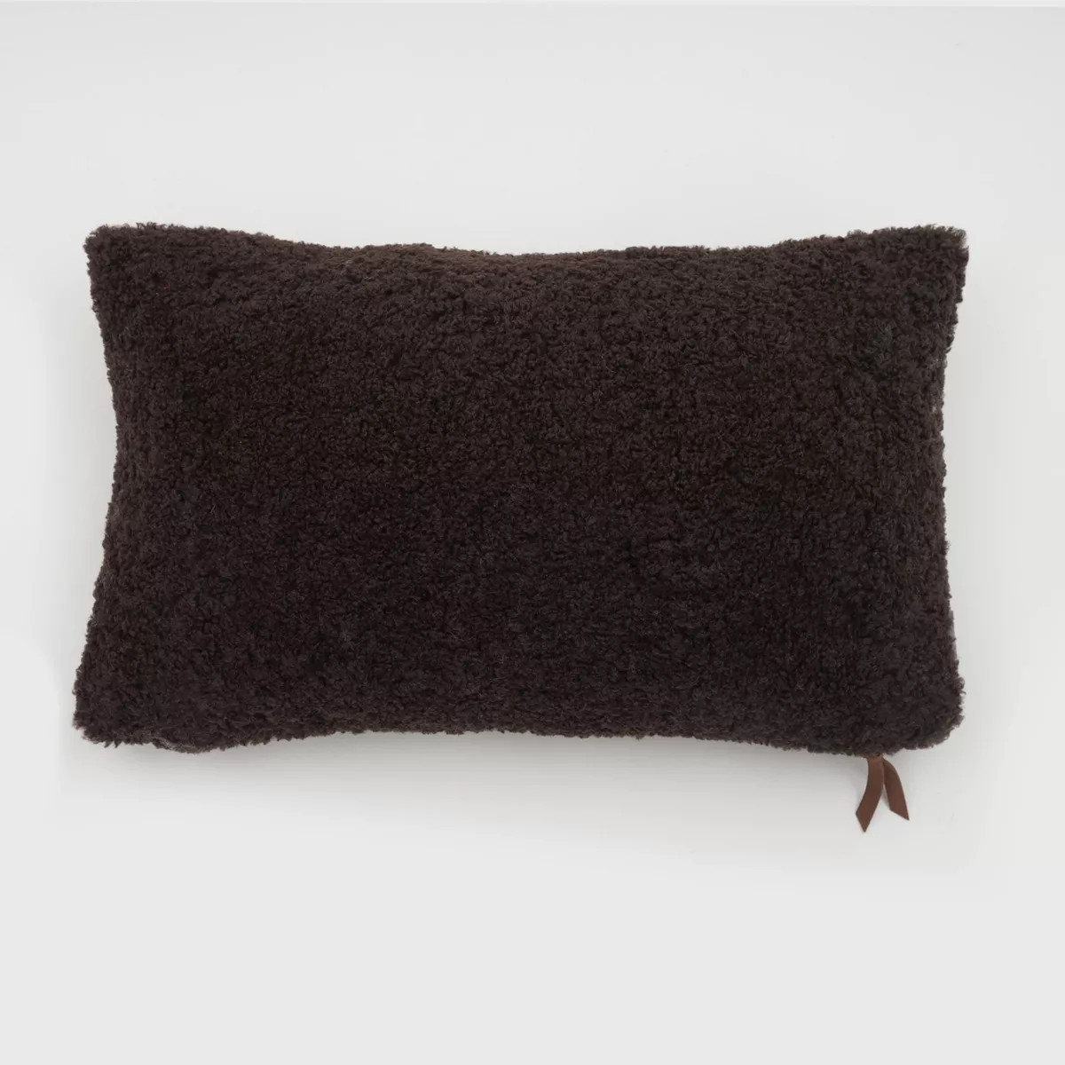 Oversize Teddy Faux Shearling Lux Throw Pillow - Evergrace | Target
