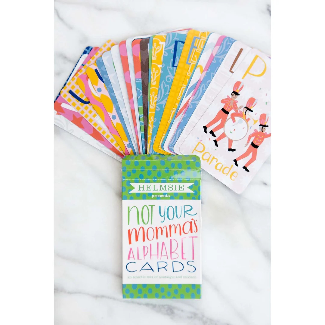 Not Your Momma's Alphabet Cards, ABC Flashcards, Fun Baby Shower, Learning Cards - Etsy | Etsy (US)