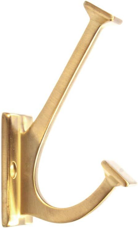 Hickory Hardware S077192-BGB Skylight Collection Coat & Hat Hook, Brushed Golden Brass | Amazon (US)