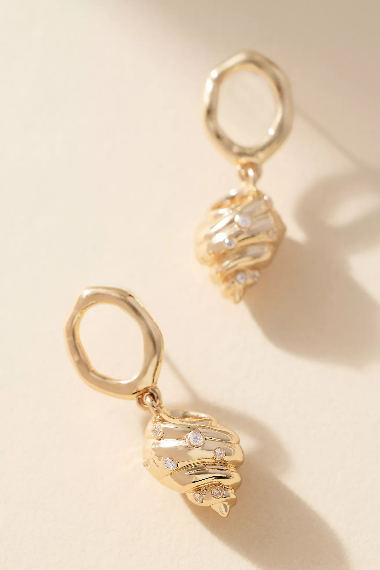 Ettika Mini Seashell Drop Earrings | Anthropologie (US)