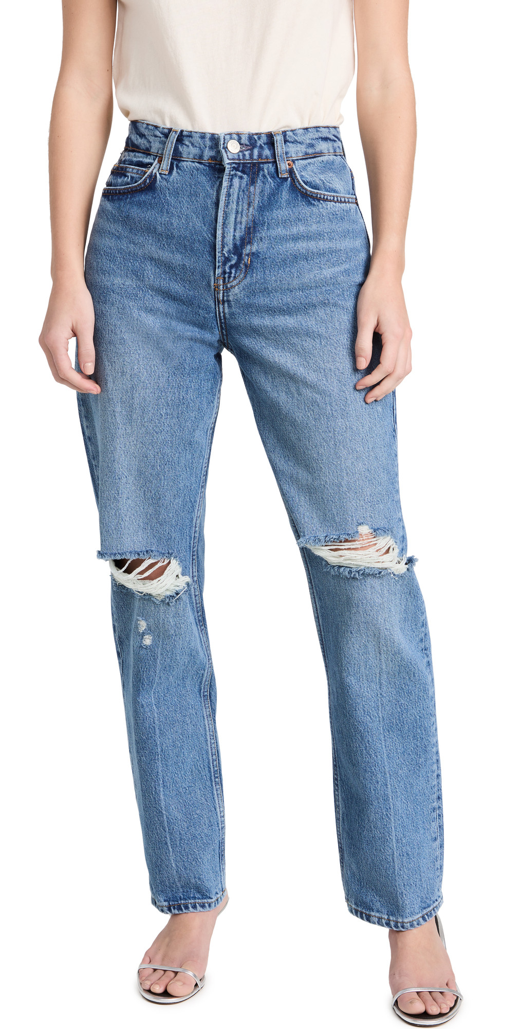 Reformation Selena High Rise Relaxed Jeans | Shopbop