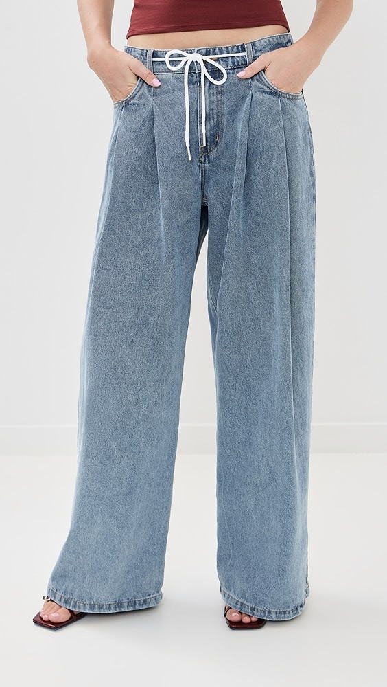 Slouched Tie Up Pants | Shopbop