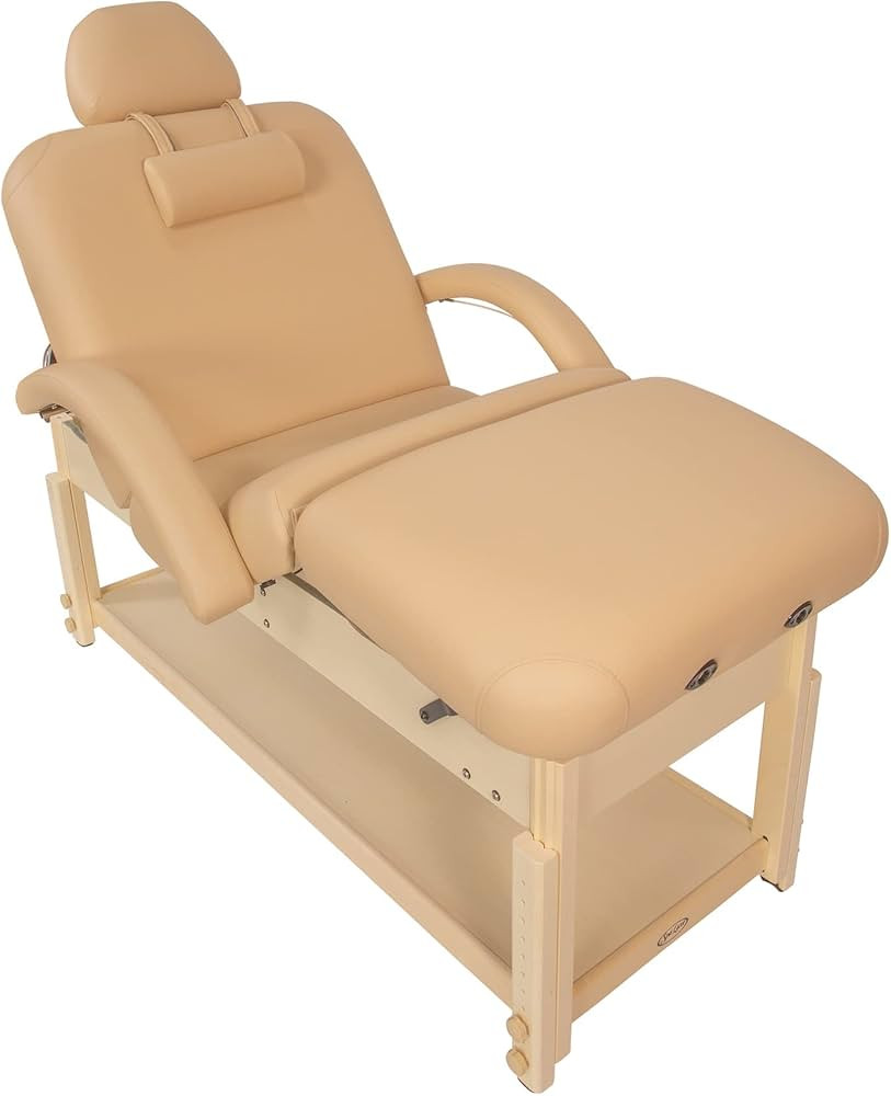 Spa Luxe - Deluxe Stationary Spa Table (Includes Headrest & Arm Rests) | Amazon (US)