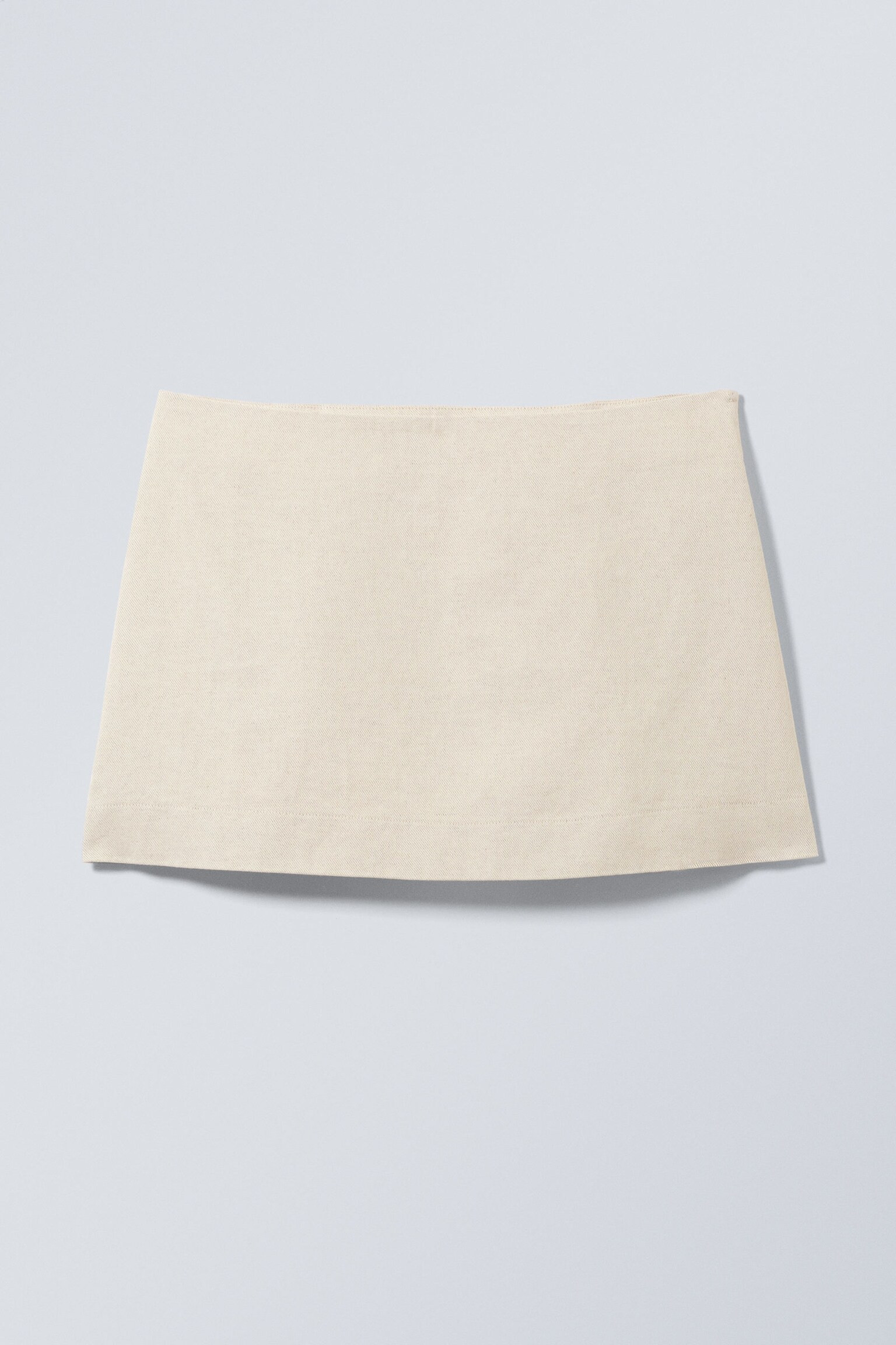Mini Linen Blend Skirt | Weekday