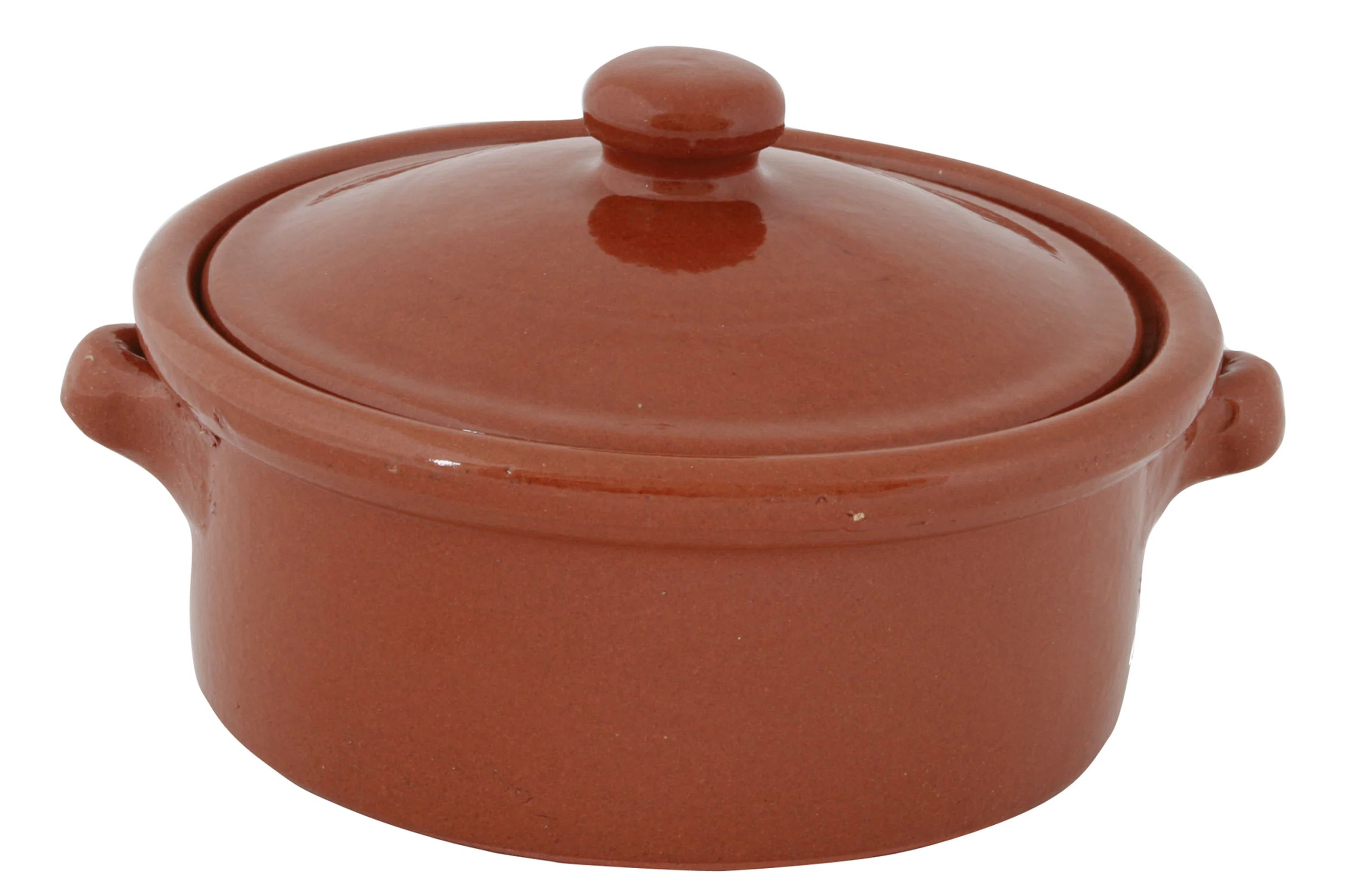 World Menagerie Abadie Non-Stick Terracotta Round | Wayfair UK