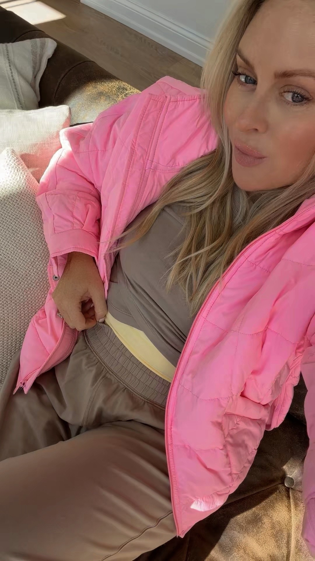 Today’s OOTD! My jacket and set come in several colors. 

Active wear. Mom outfit. Sports mom. Spring outfit  

#LTKActive #LTKgrwm #LTKootd