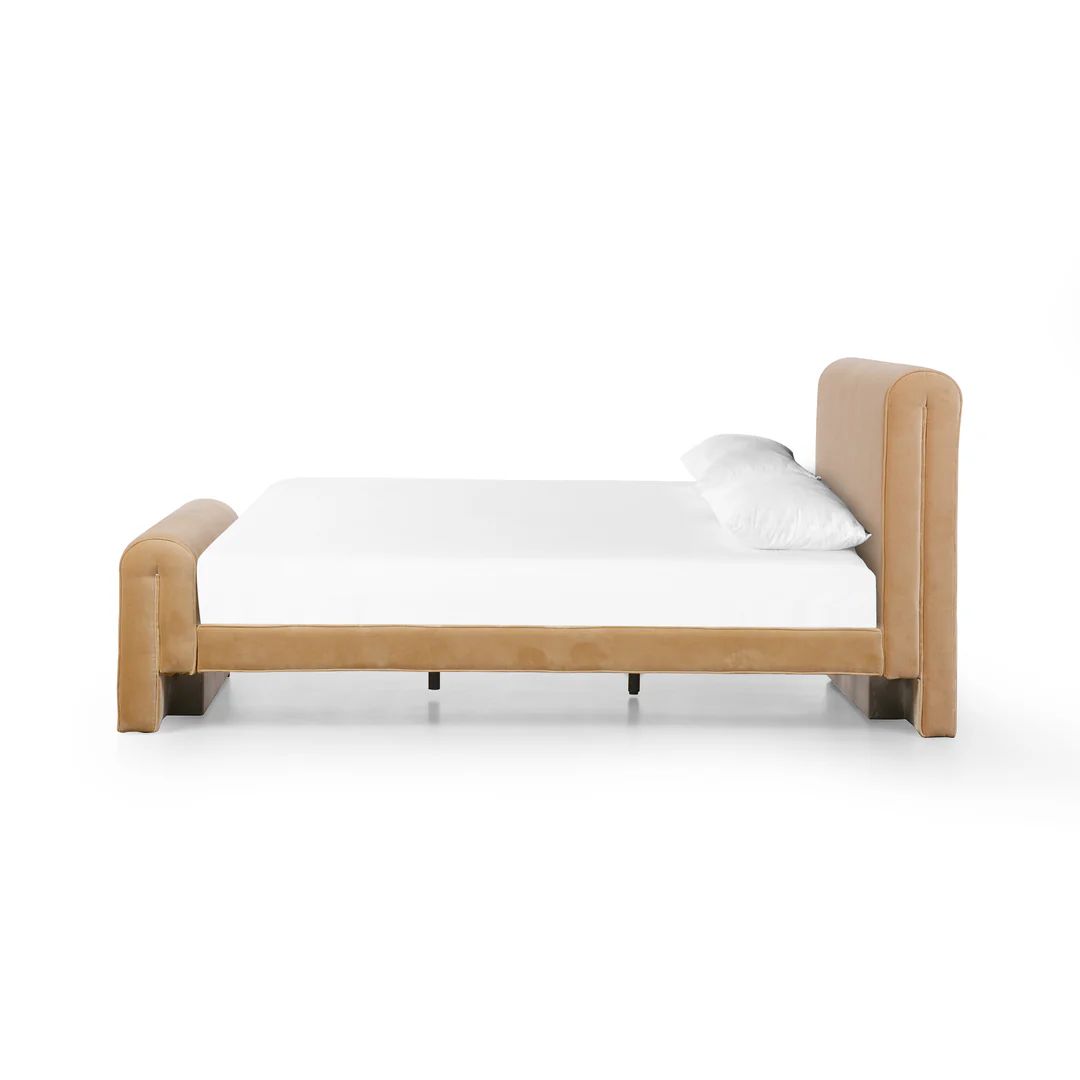 Maxwell Modern Upholstered Bed - Queen - Available in 2 Colors | Alchemy Fine Home