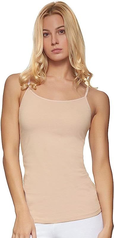 Felina | Cotton Modal Camisole, Stretch Womens Tank Top, Ultra Soft Cotton Blend Camisole Tank Top | Amazon (US)