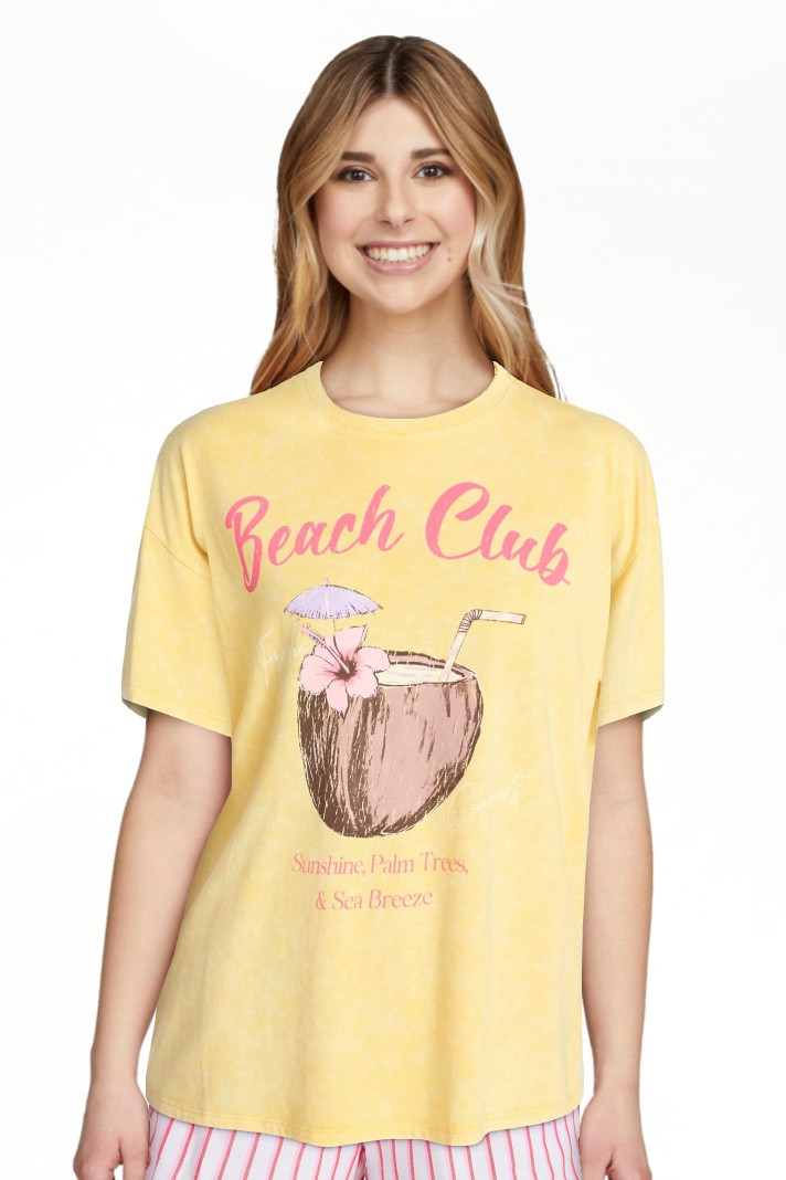 No Boundaries Graphic Oversized Boyfriend Tee, Women's XXS-XXL | Walmart (US)