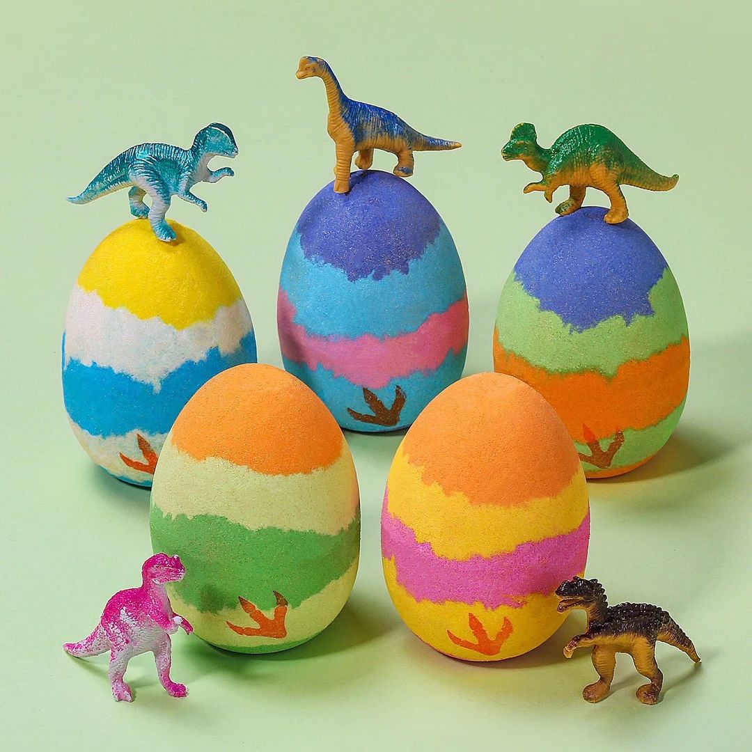 Wholesale Dino Egg Surprise Toys Bath Bomb for Kids, Dinosaur Toys inside, Bubble Fizzies, Essent... | Etsy (US)