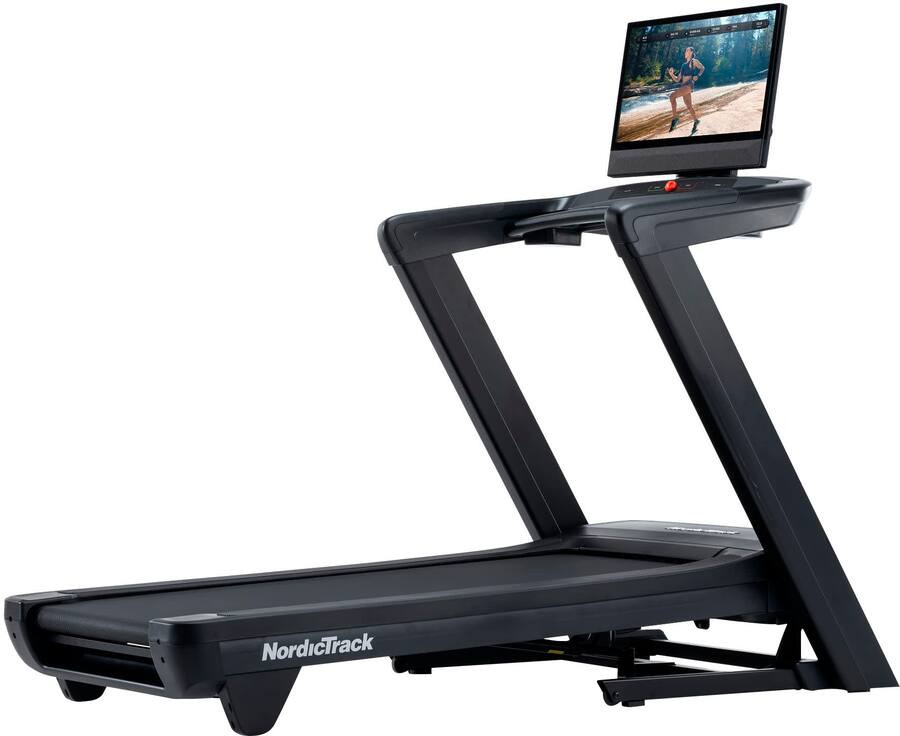 NordicTrack - Commercial 2450 Treadmill with 24" Pivoting Touchscreen - Black | Best Buy U.S.