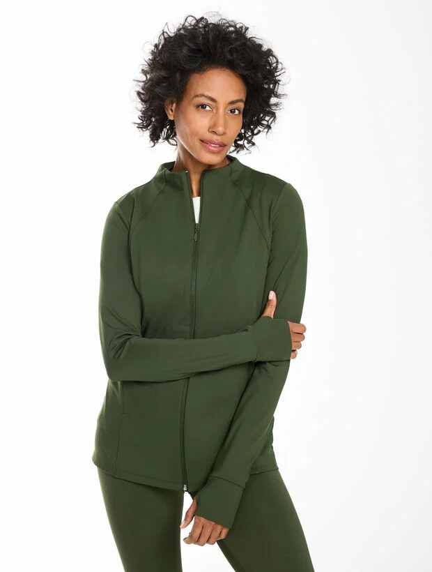 Out & About Full-Zip Jacket | Talbots