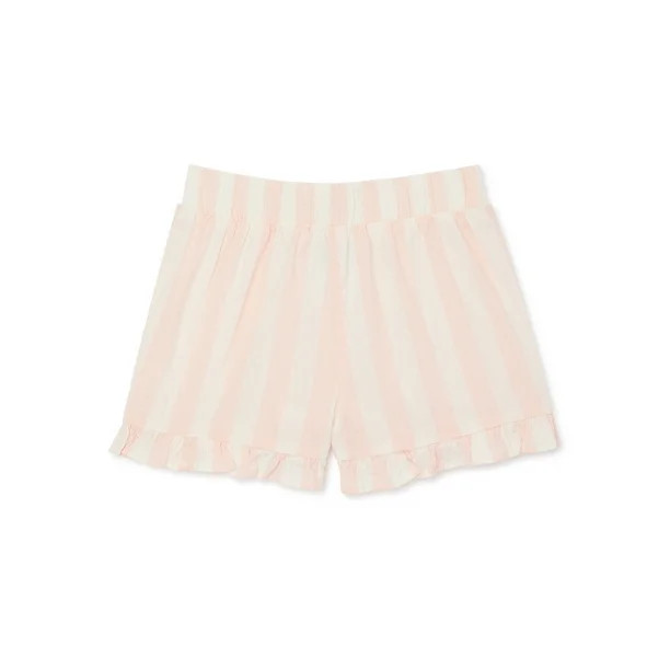 Garanimals Baby and Toddler Girls Ruffle Hem Shorts, Sizes 12M-5T - Walmart.com | Walmart (US)