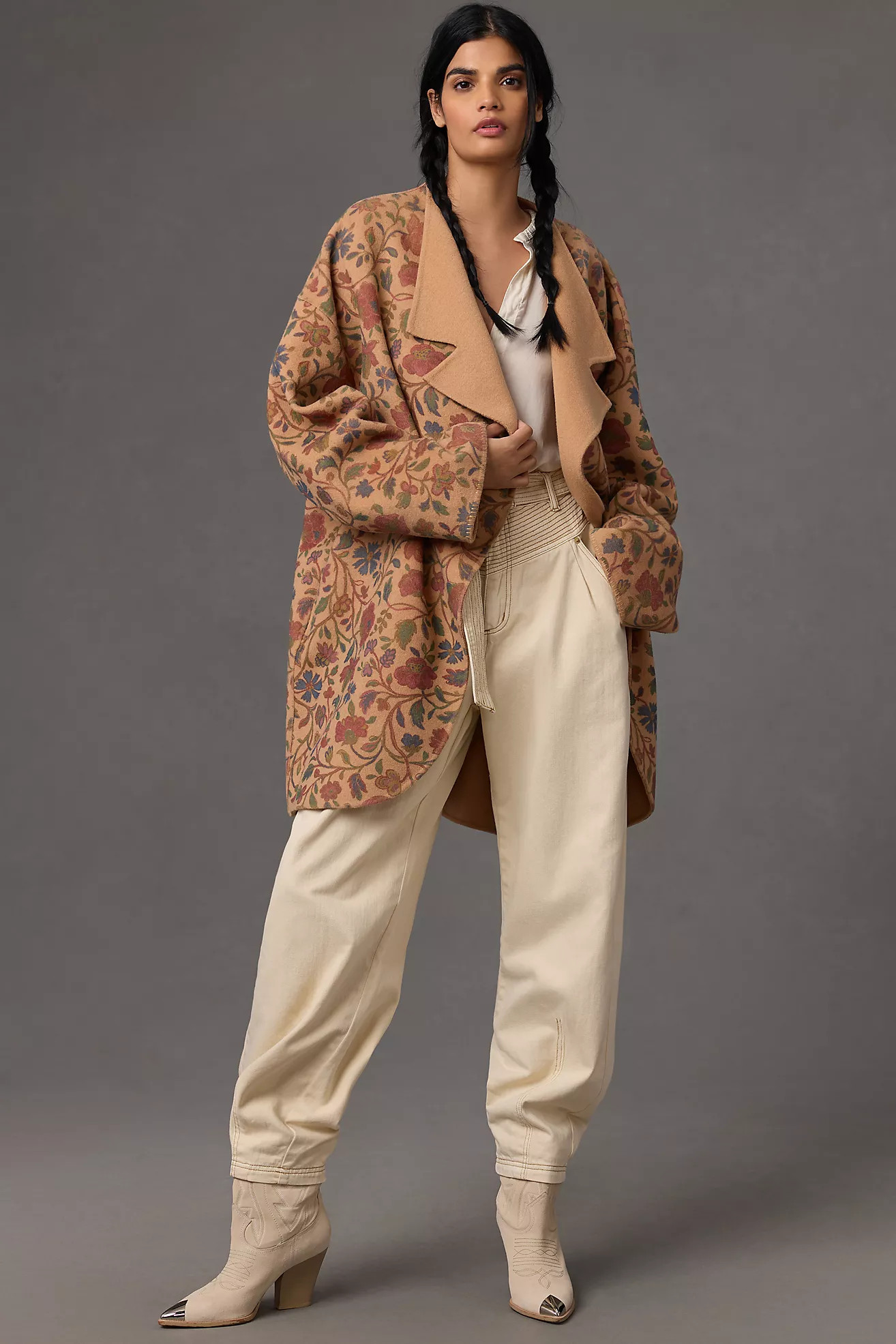 RHODE Stevie Printed Coat | Anthropologie (US)