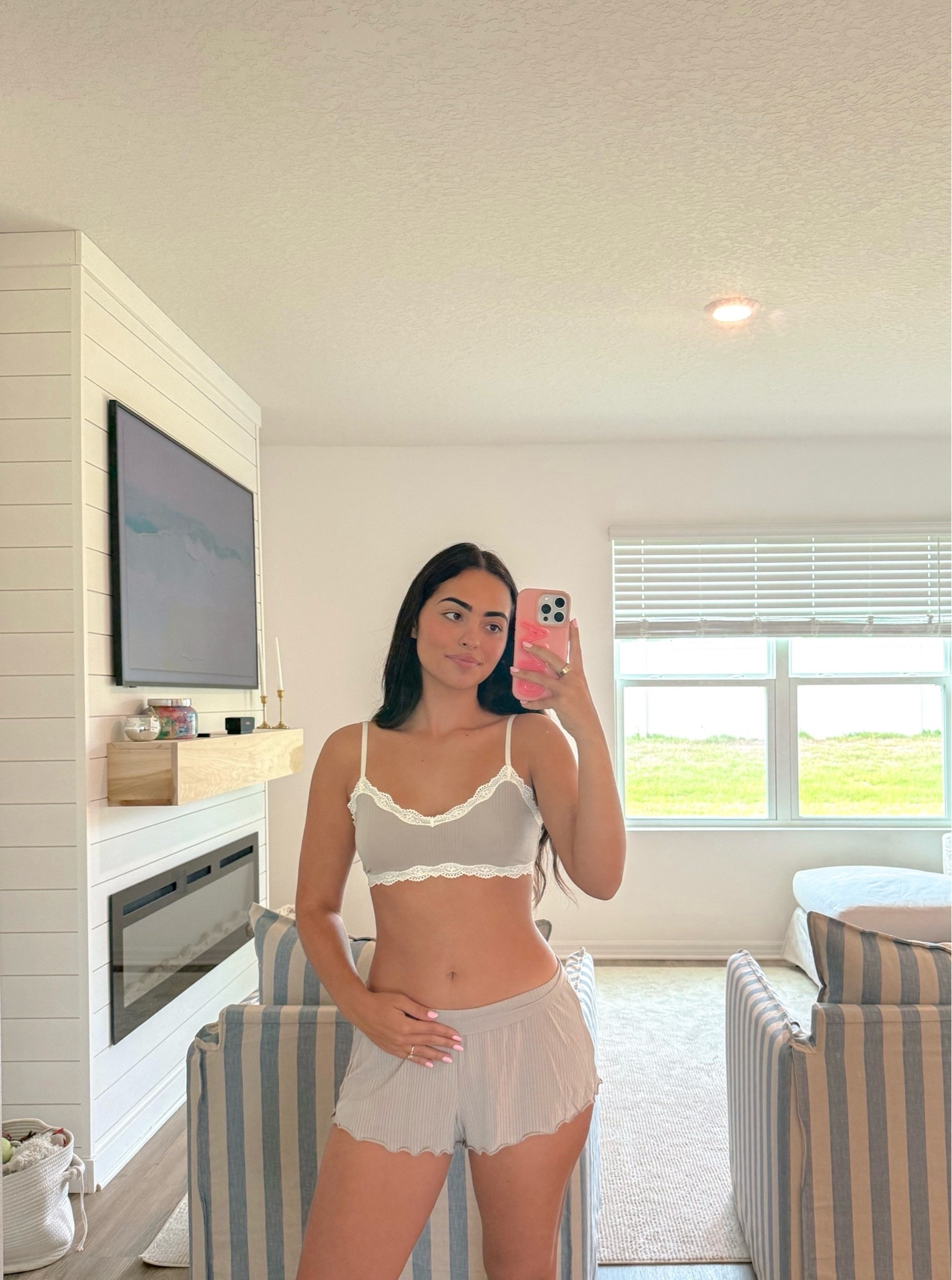 the comfiest bralette! no wires and the lace detailing is so cute!

#LTKdayinmylife #LTKgrwm #LTKPetite