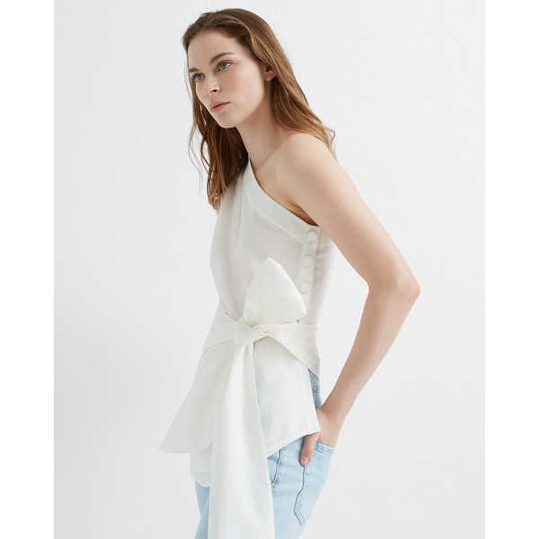 Club Monaco Pure White Offri Top in Size 00 | Club Monaco (Global)