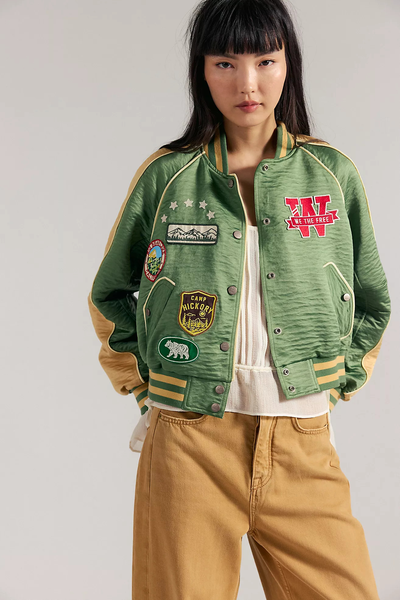 We The Free Star Power Souvenir Jacket | Free People (Global - UK&FR Excluded)