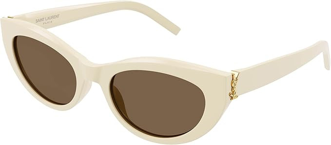 Saint Laurent Women's Monogram Cat Eye Sunglasses | Amazon (US)