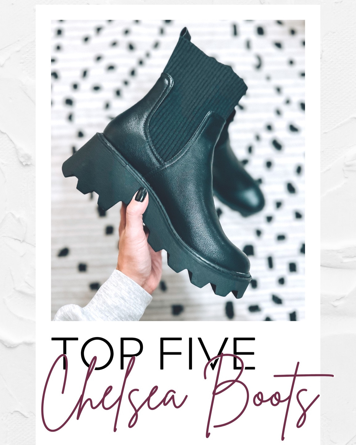 Winter boots- Chelsea boots- chunky boots tts

#LTKshoecrush #LTKSeasonal #LTKHoliday