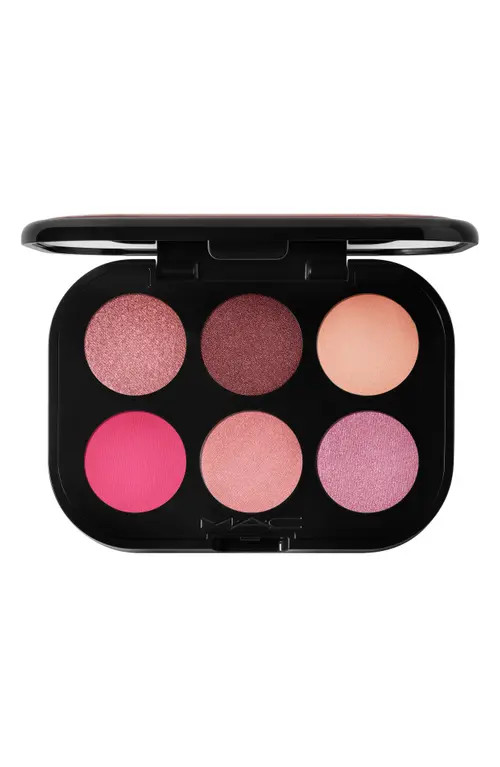 MAC Cosmetics Connect in Color 6-Pan Eyeshadow Palette in Rose Lens at Nordstrom | Nordstrom