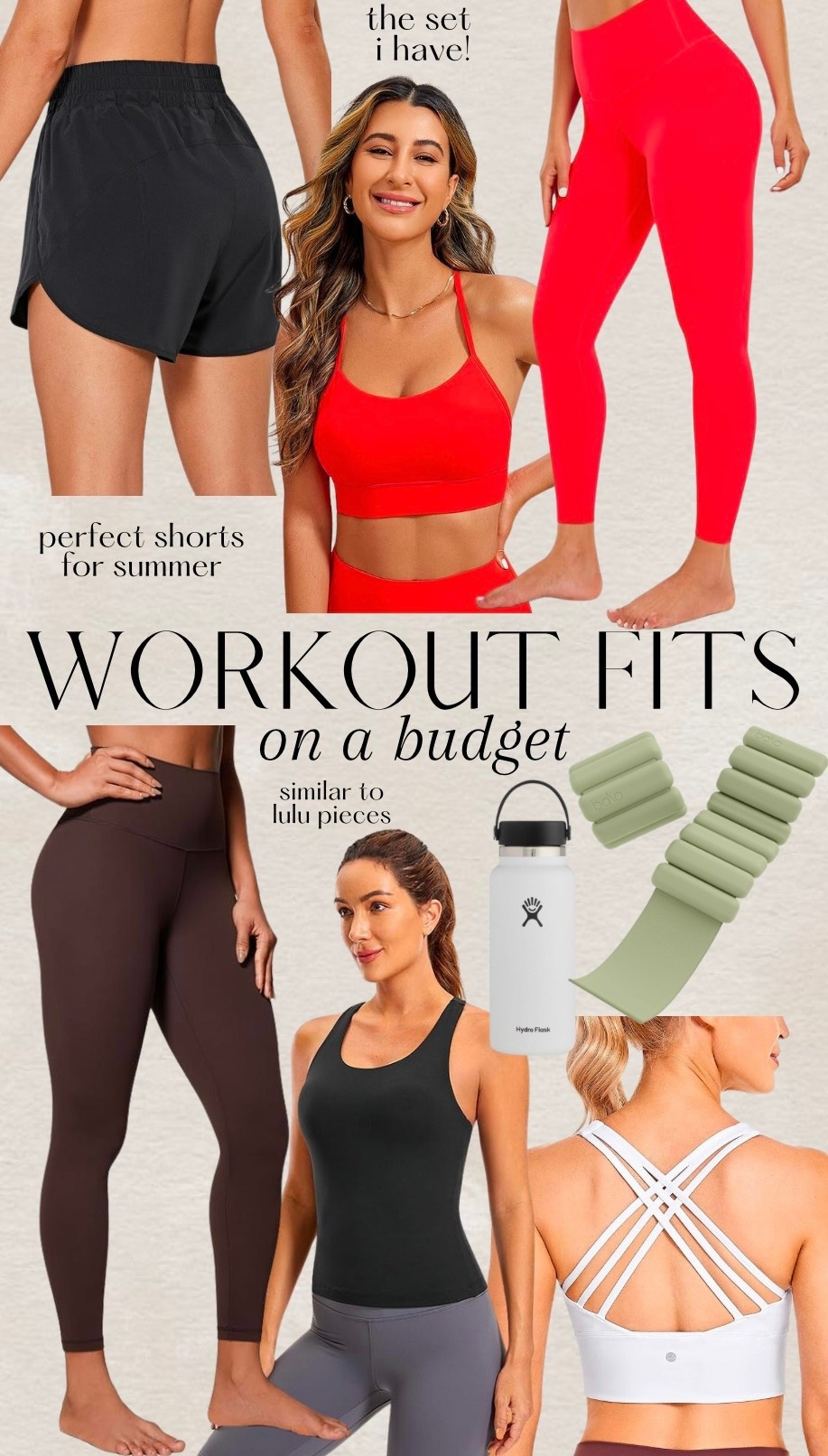 affordable workout sets that are super buttery soft 

#LTKHoliday #LTKfitnessgoals #LTKSaleAlert