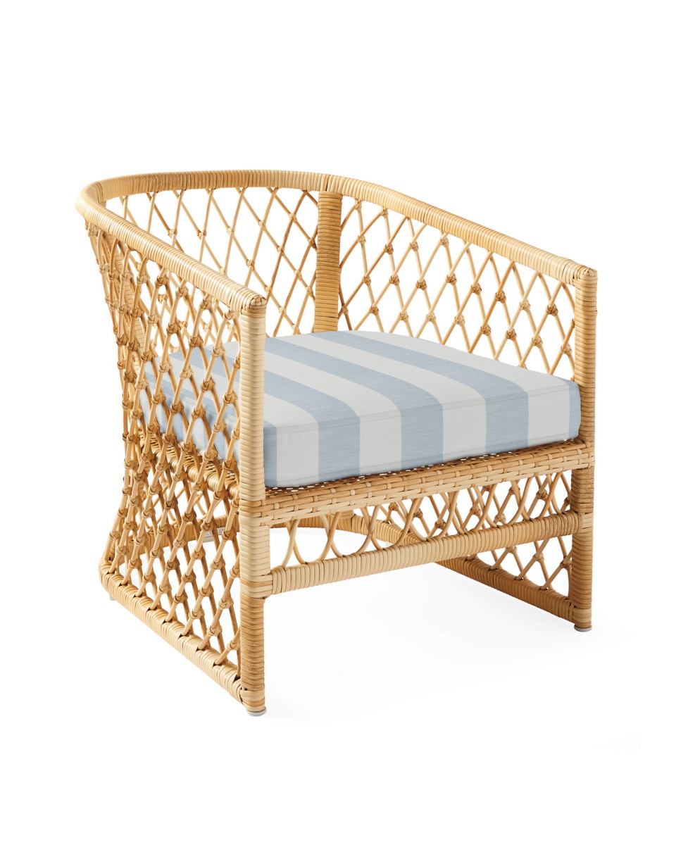 Capistrano Lounge Chair - Light Dune | Serena and Lily