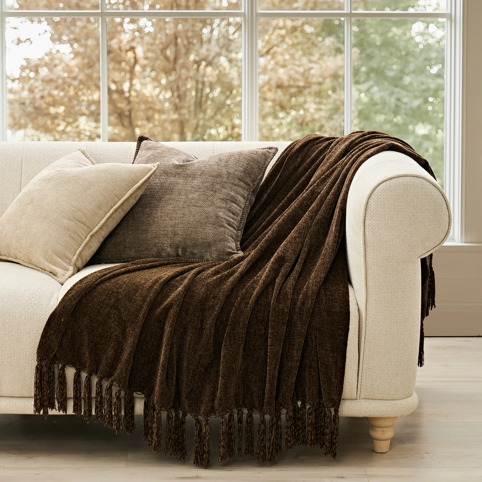 Soft Chenille Throw Blanket | Joss & Main