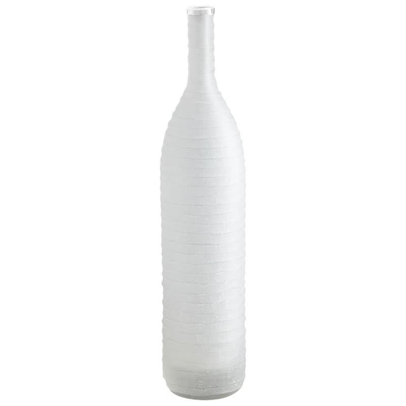 Cyan Design Medium Sky Vase Sky 15.75 Inch Tall Glass Vase White Home Decor Containers Vases | Build.com, Inc.