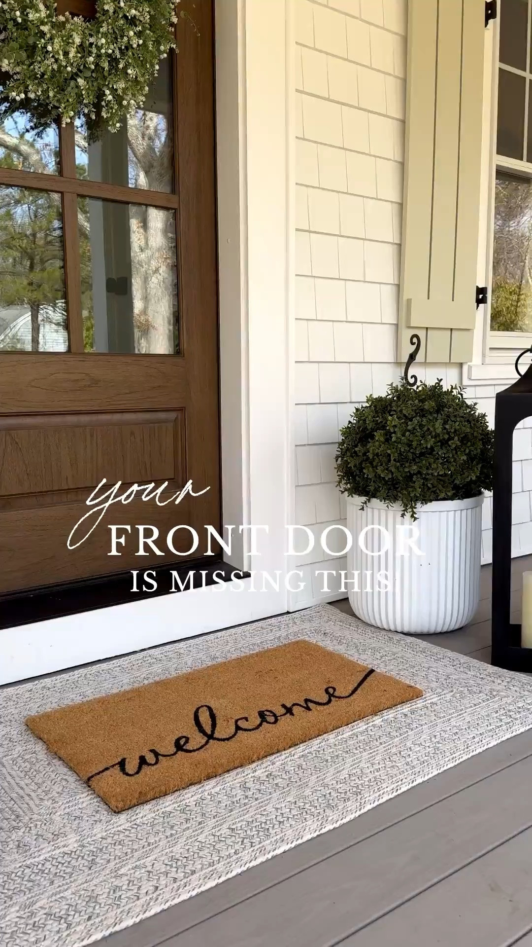 Spring Front Porch

Home  home decor  home favorites  spring front porch  spring home decor  seasonal decor  wreath  planters  area rug  coastal home

#LTKHome #LTKSeasonal