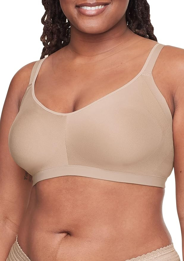 Warner's Women's Easy Does It® Underarm-smoothing With Seamless Stretch Wireless Lightly Lined C... | Amazon (US)