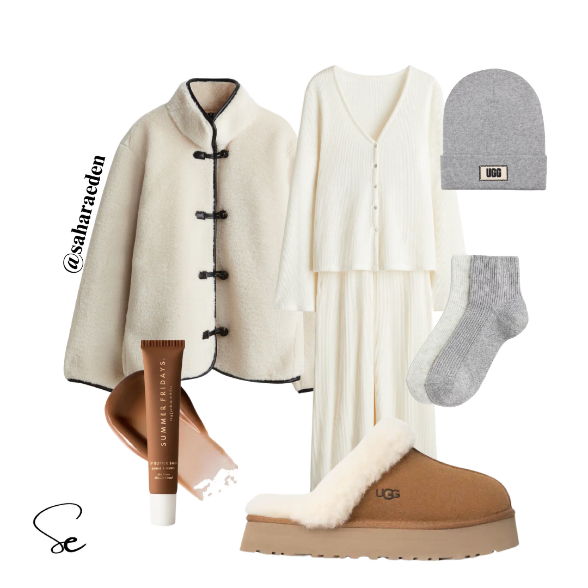 Cozy Cold Weather Outfit Ugg Slippers Outfit Pijama H&M Sunmer Fridays Fashion Style Inspiration

#LTKHome #LTKStyleTip #LTKActive